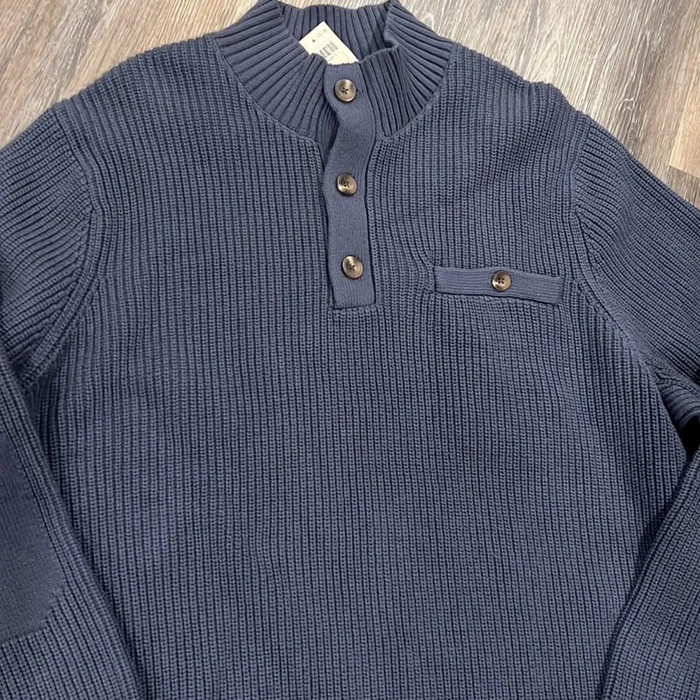 Duluth Trading co men’s brigadier button mock sweater size 2XL NWT